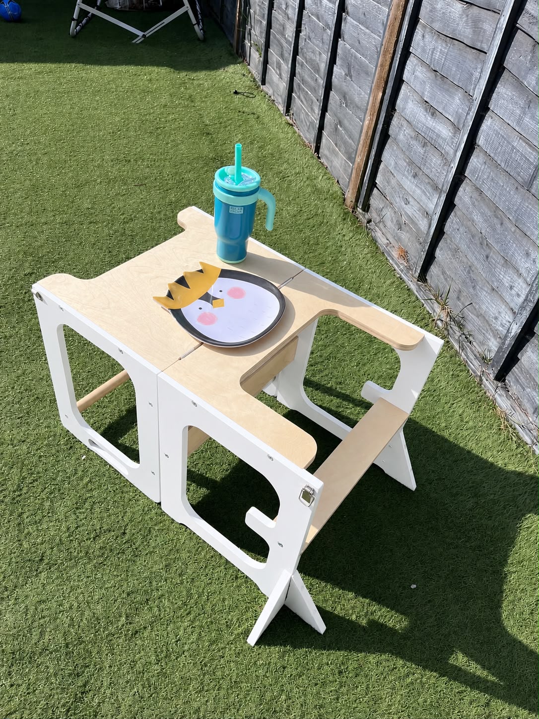 3-in-1 Montessori Learning Tower & Activity Table